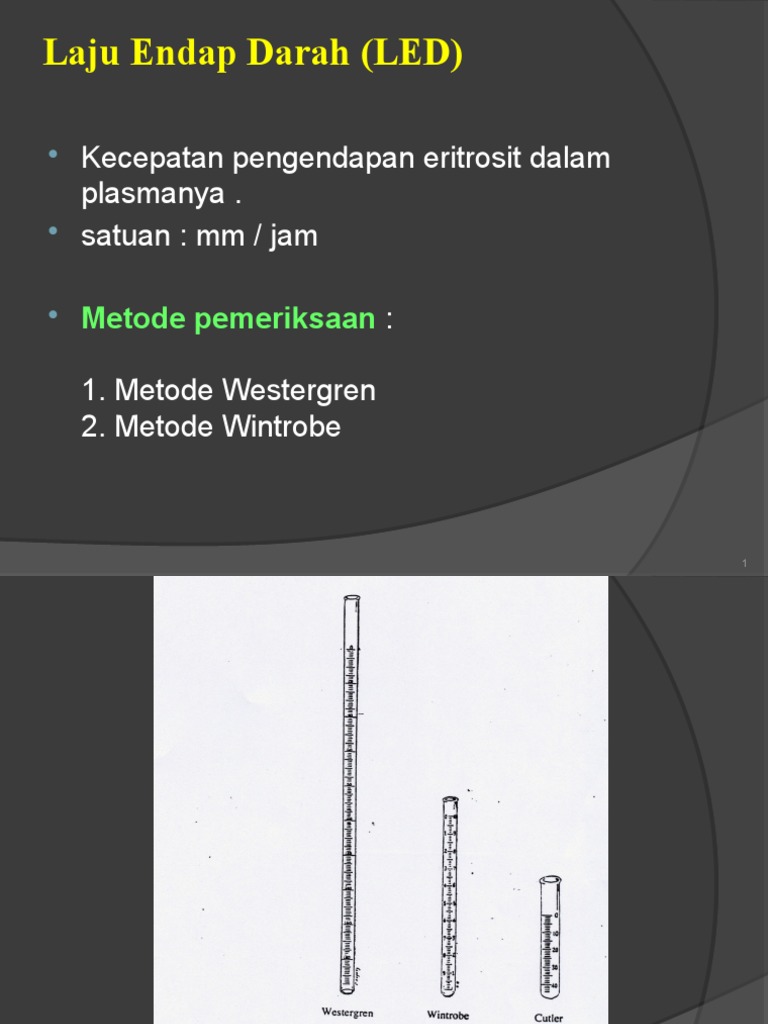 Pemeriksaan LED | PDF