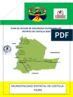 Plan Local de Seguridad Ciudadana Del Distrito de Castilla 2020