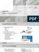 Fortiadc: Application Delivery Controllers