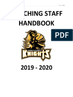 Coaching Staff Handbook