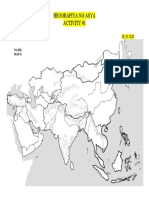 Geography of Asia Activity #1