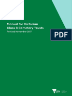 Manual For Victorian Class B Cemetery Trusts