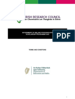 Government of Ireland Postgraduate Scholarship Programme 2020