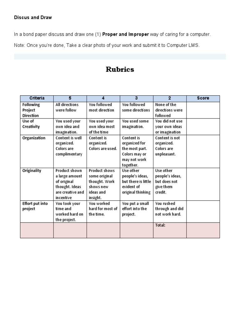 Caring for Computers: Project Guide | PDF