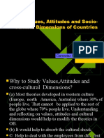 2.valus, Attitudes and Cultural Dimensions