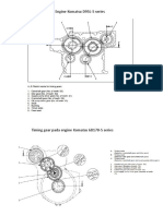 Timing Gears for Komatsu D95L-5 Engines