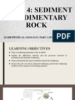 SEDIMENT & SEDIMENTARY ROCK Geology