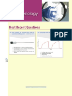 Anesthesiology: Most Recent Questions