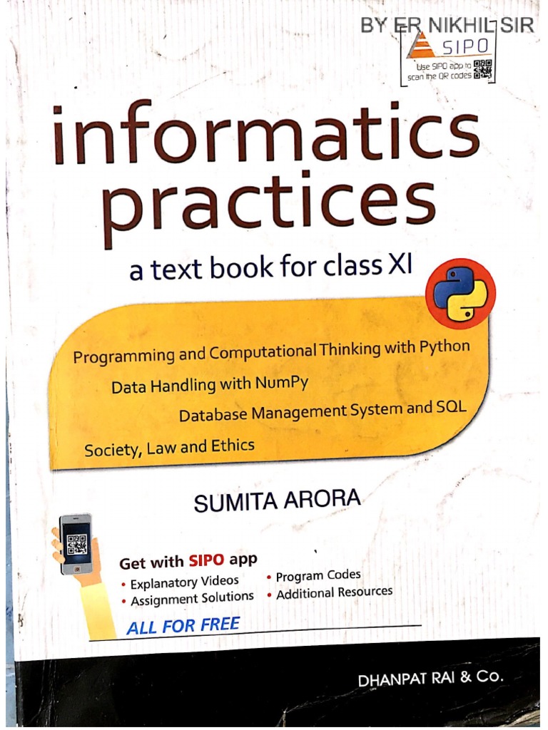 Class 11 Ip Book