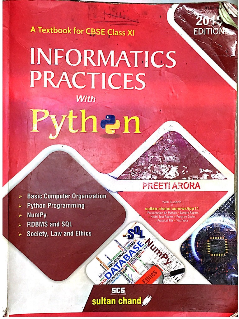 Information practices ip class 11th full book preeti arora high pdf