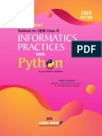 Informatics Practices-XI Inner Title: Supplement
