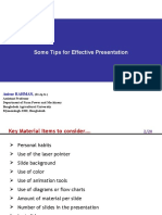 Tips For Effective Presentation