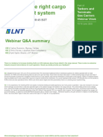 Selecting The Right Cargo Containment System: Webinar Q&A Summary