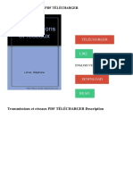 Transmissions Et Réseaux PDF TÉLÉCHARGER