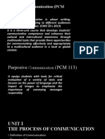Purposive Communication - Ep 1