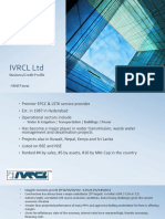 Ivrcl LTD: Business/Credit Profile - Akhil Pawar