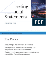 Interpreting Financial Statements: Chapter One