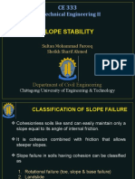 Slope Stability: Geotechnical Engineering II