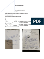 Calculation On Consumer Surplus and Producer Surplus