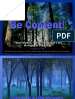 Be Content - Pps