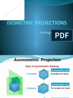 Isometric Projections: Civil Engineering Drawing UG02