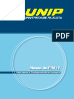 Manual Do PIM IV Curso Superior de Tecnologia em Gestão Do Agronegócio