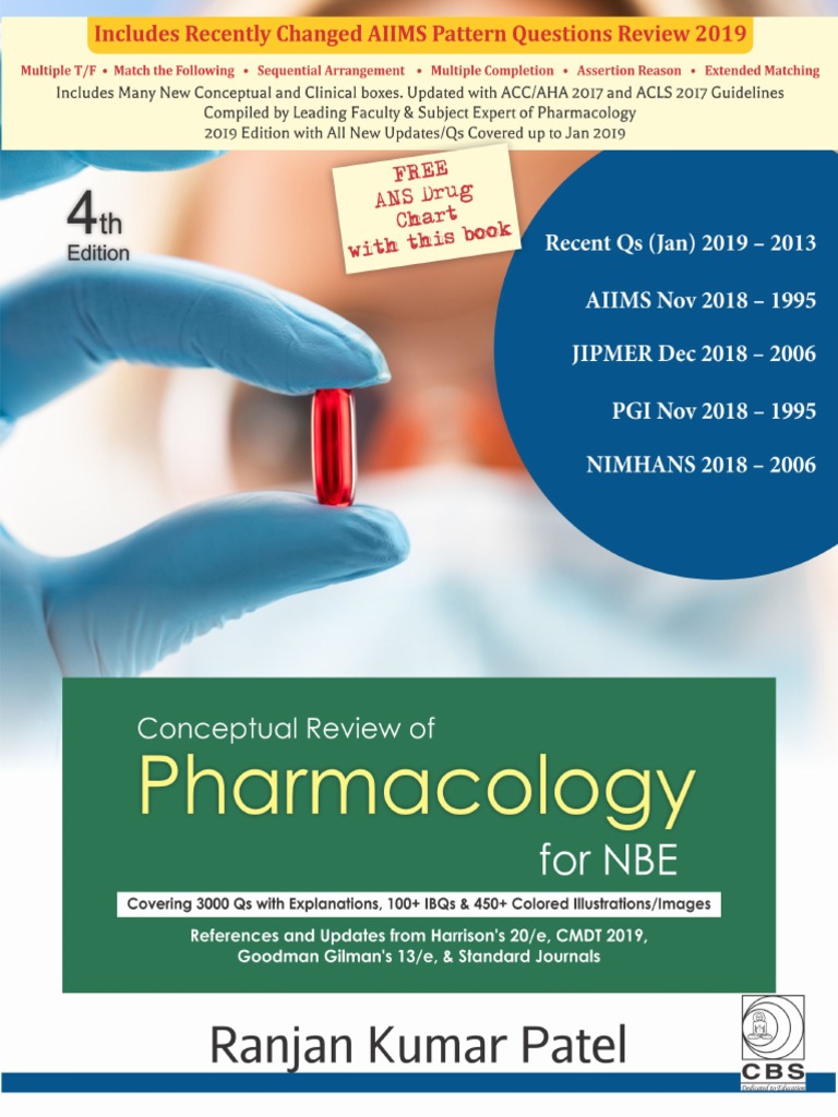 AIIMS 2019 Pharmacology Question Review | PDF | Receptor Antagonist ...