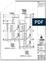 Section at A-A Villa - 1: Stair Case Stair Case Lift Lift