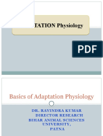 ADAPTATION Physiology ADAPTATION Physiology