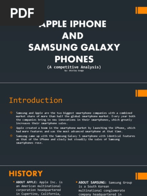 SAMSUNG VS APPLE