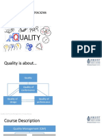 Quality and Process Management