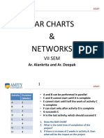 Bar Charts & Networks: Vii Sem