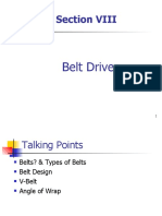 Section VIII: Belt Drives