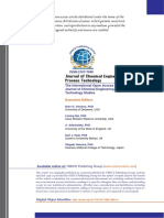 Journal Of: Chemical Engineering & Process Technology