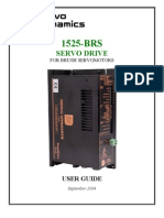 SERVO DRIVER 1525brs - Manual