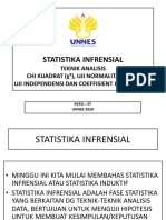 Analisis Chi Kuadrat PDF