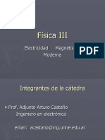 Física III - Presentacion Materia