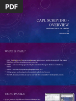CAPL (CAN Access Programming Language) code examples | PDF