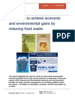 WRAP NCE - Economic Environmental Gains Food Waste
