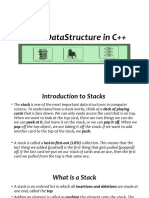 Lecture 6 Stack DataStructure in C++