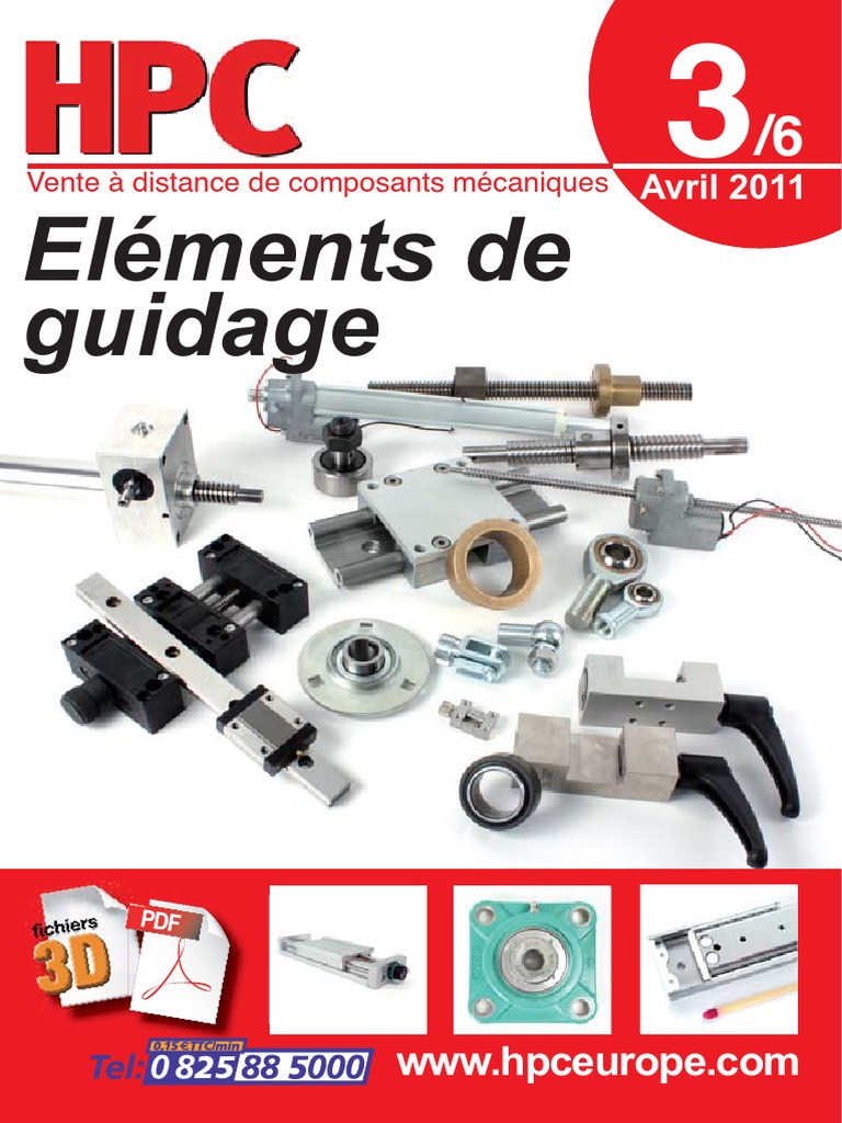 HPC T3 2011 ElementsDeGuidage, PDF, Palier (mécanique)