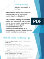 ANP Market Share Models