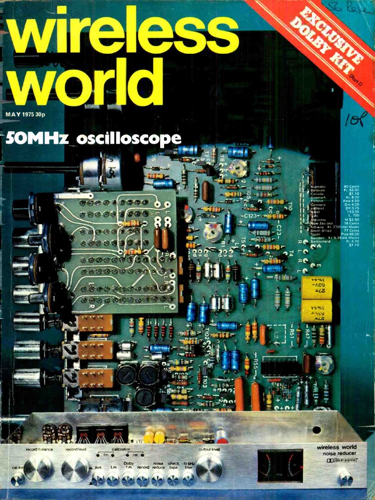 Wireless World 1975 05 PDF, PDF, Detector (Radio)