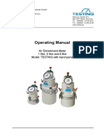 Testing Operating Manual - Air Entrainment Meter PDF