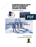 Cours D'exhaure PDF