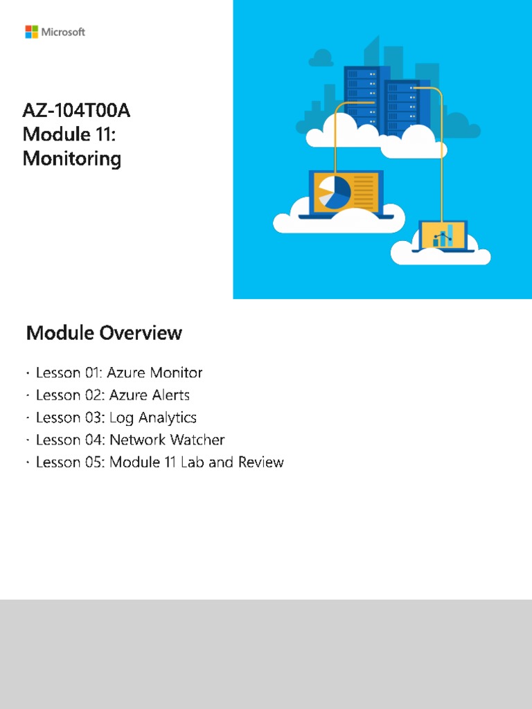 AZ 104T00A ENU PowerPoint - 11 | PDF
