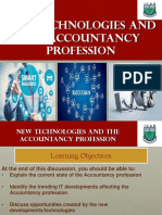 New Technologies and The Accountancy Profession
