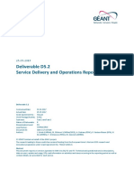 Deliverable D5.2 Service Delivery and Operations Report