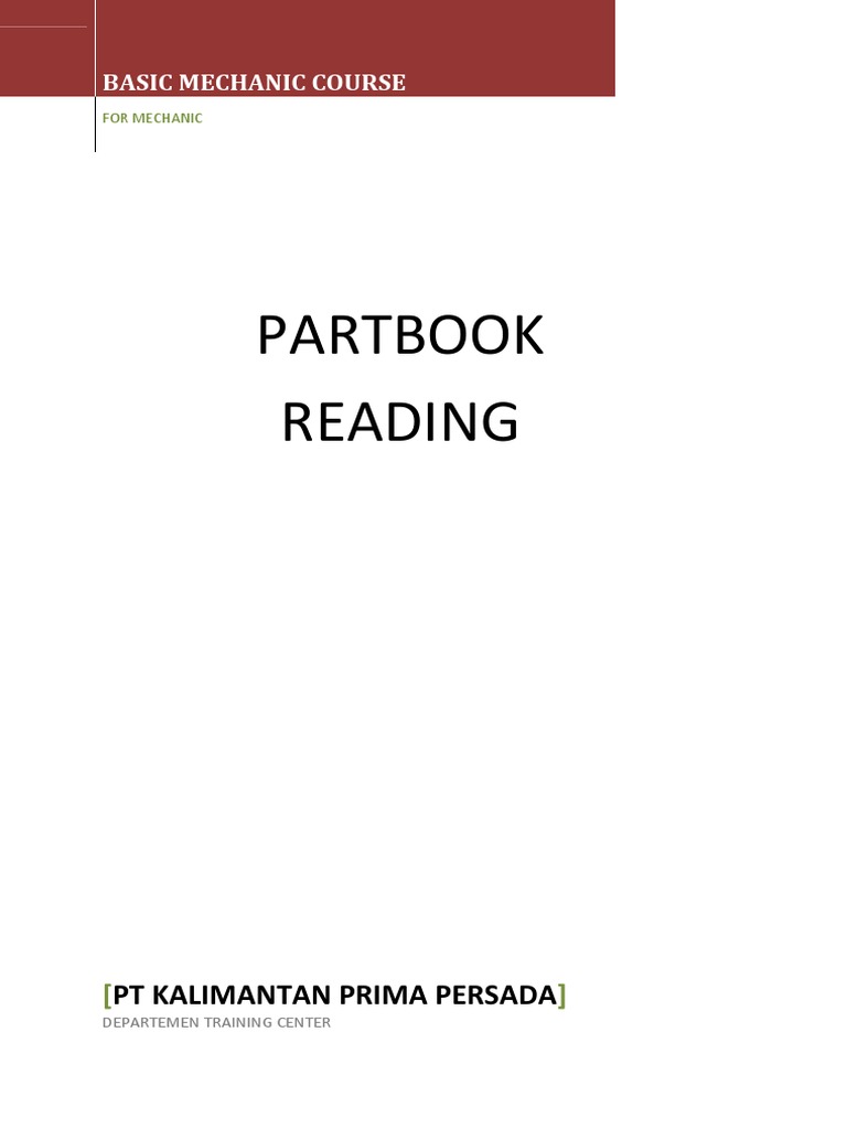 Panduan Membaca Buku Suku Cadang Komatsu | PDF