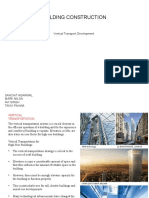Building Construction: Vertical Transport Development